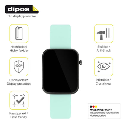 2x Screen Protector for Tikkers Series 13 Protective Film covers 100% dipos Flex