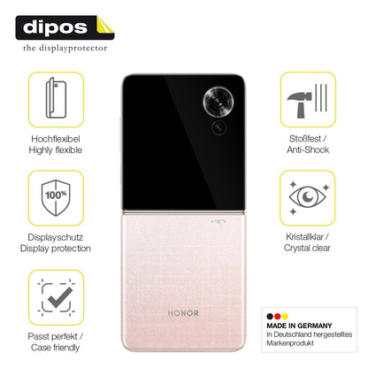 2x Screen Protector for Honor Magic V Flip2 Aussenseite Protective Film covers