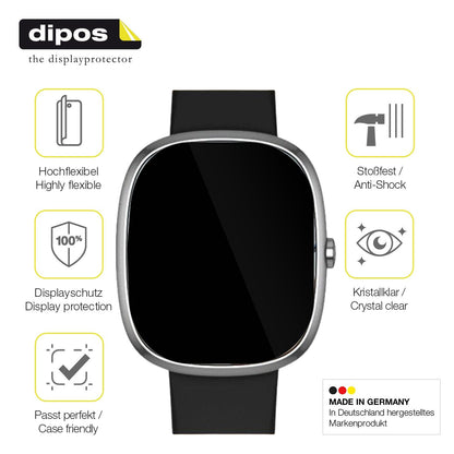 2x Screen Protector for JoJoego G61 Protective Film covers 100% dipos Flex