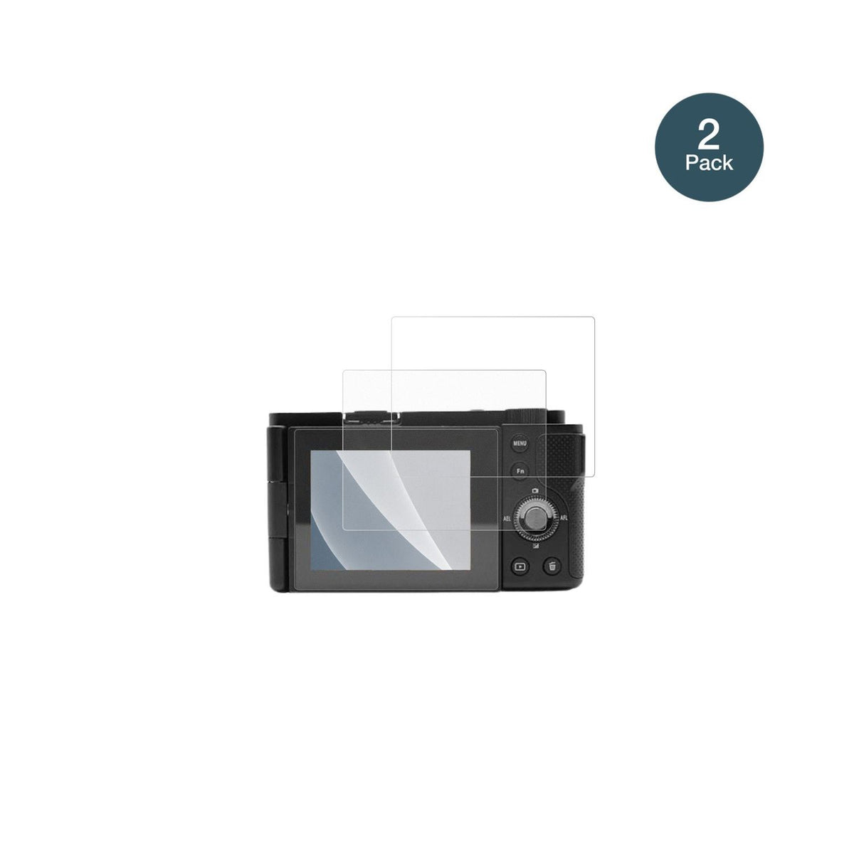 2x Screen Protector for AgfaPhoto Realishot C130 matte Flexible Glass 9H dipos