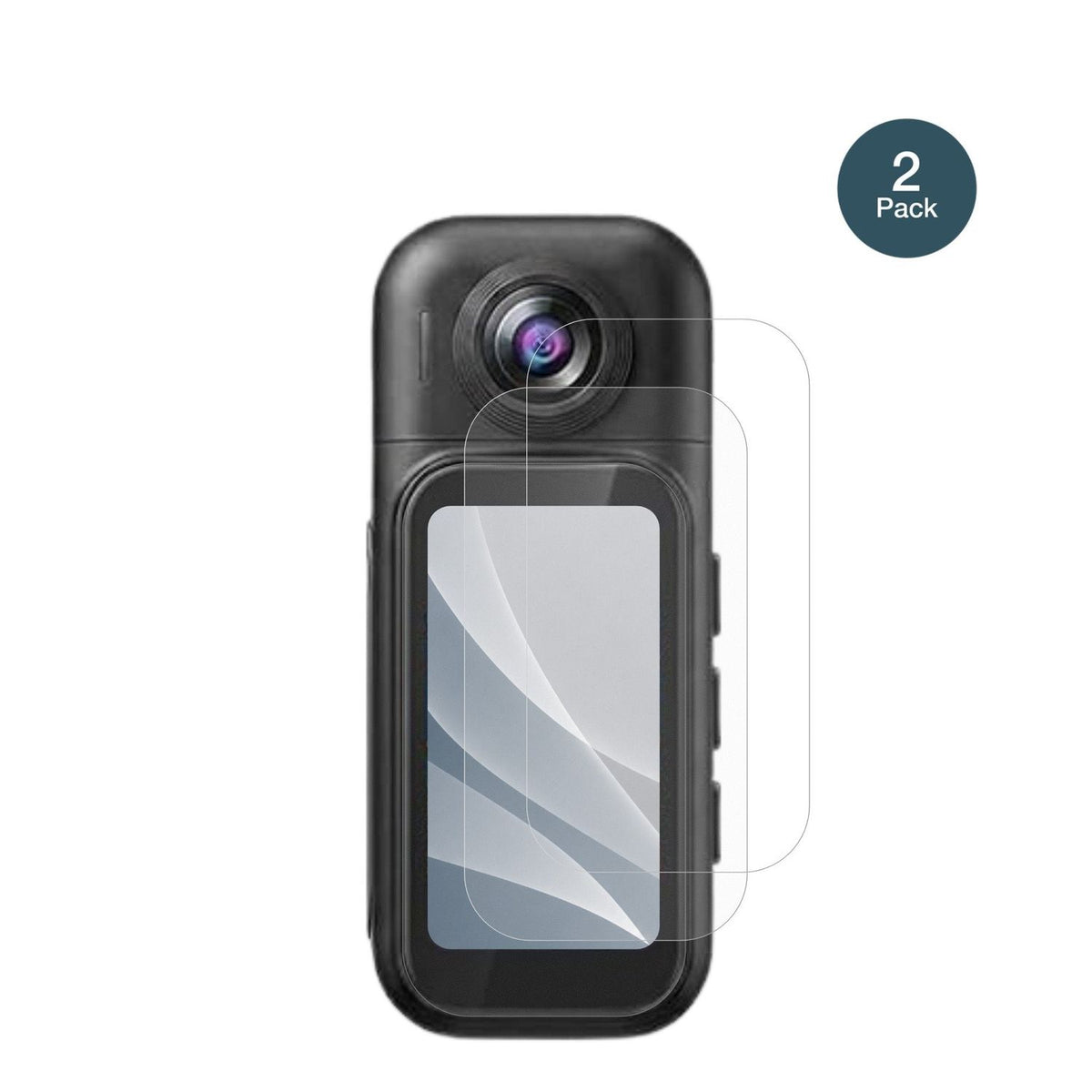 2x Screen Protector for AIKER H91 Action Cam matte Flexible Glass 9H dipos