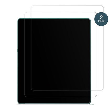 AmazonKindle Scrible 2024 mit aufgebrachter dipos Panzerfolie, die lästige Fingerabdrücke minimiert