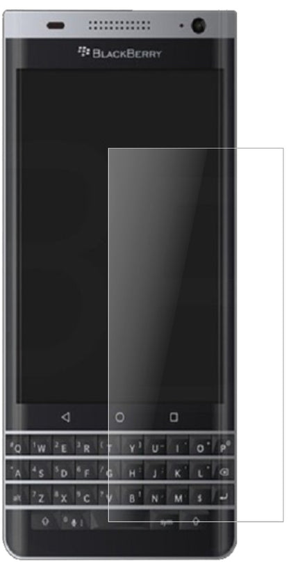 BlackberryDTEK40 mit aufgebrachter dipos Panzerfolie, die lästige Fingerabdrücke minimiert