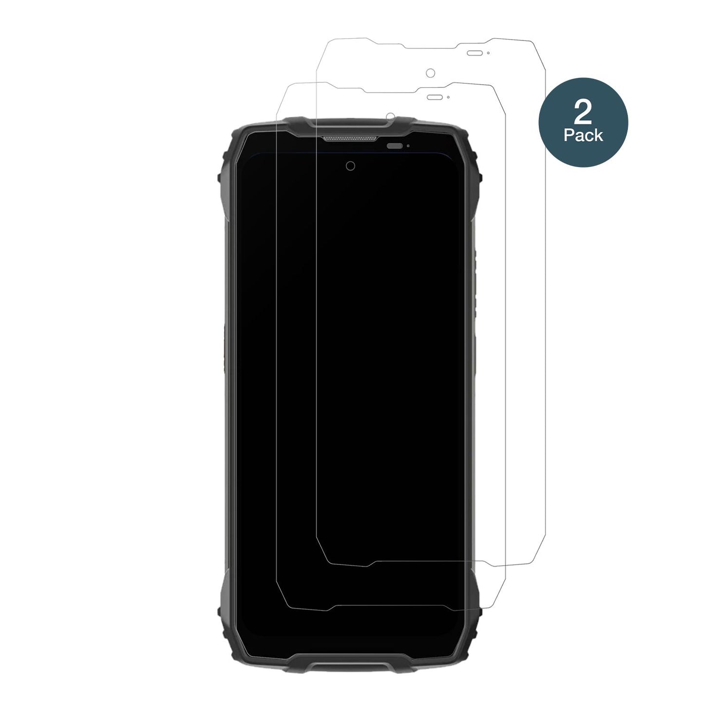 BlackviewBL7000 5G mit aufgebrachter dipos Panzerfolie, die lästige Fingerabdrücke minimiert