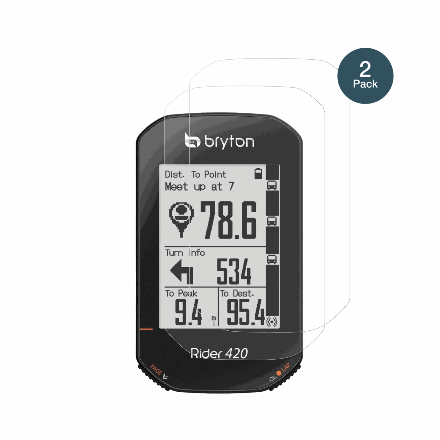 BrytonRider 420 mit aufgebrachter dipos Panzerfolie, die lästige Fingerabdrücke minimiert