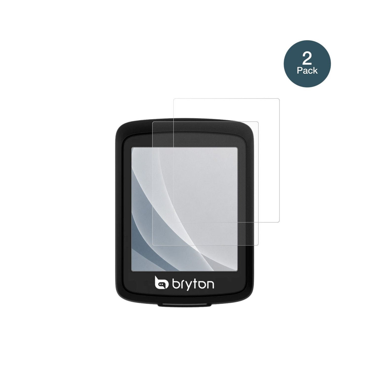 2x Screen Protector for Bryton Rider E10 matte Flexible Glass 9H dipos