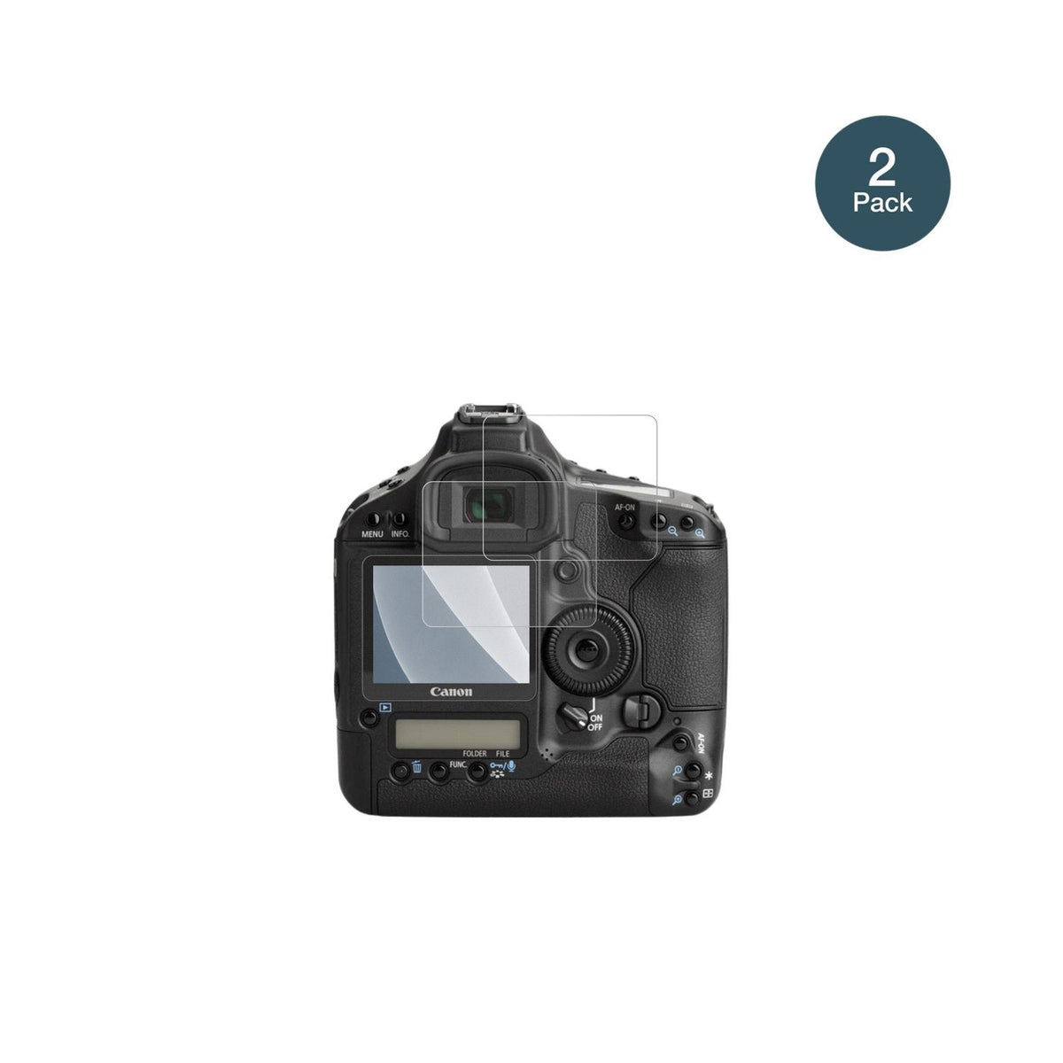 2x Screen Protector for Canon EOS 1D 1Ds 1Dn matte Flexible Glass 9H dipos