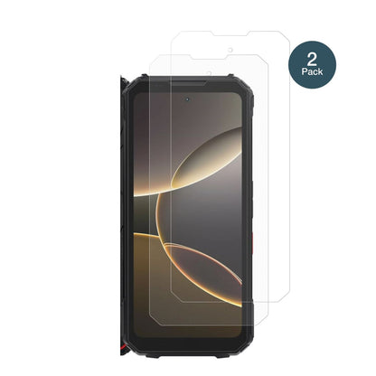 DOOGEEV Max LR 5G mit aufgebrachter dipos Panzerfolie, die lästige Fingerabdrücke minimiert