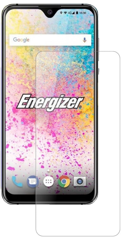 EnergizerUltimate U620S Pop mit aufgebrachter dipos Panzerfolie, die lästige Fingerabdrücke minimiert
