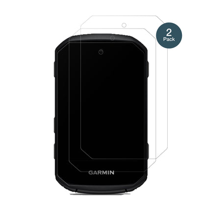 GarminEdge 550 mit aufgebrachter dipos Panzerfolie, die lästige Fingerabdrücke minimiert