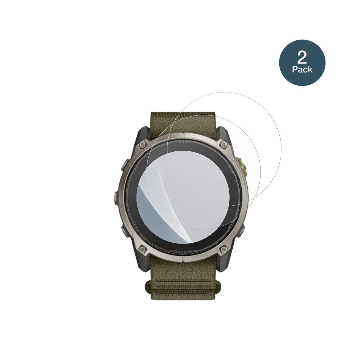 2x Screen Protector for Garmin Enduro 4 matte Flexible Glass 9H dipos