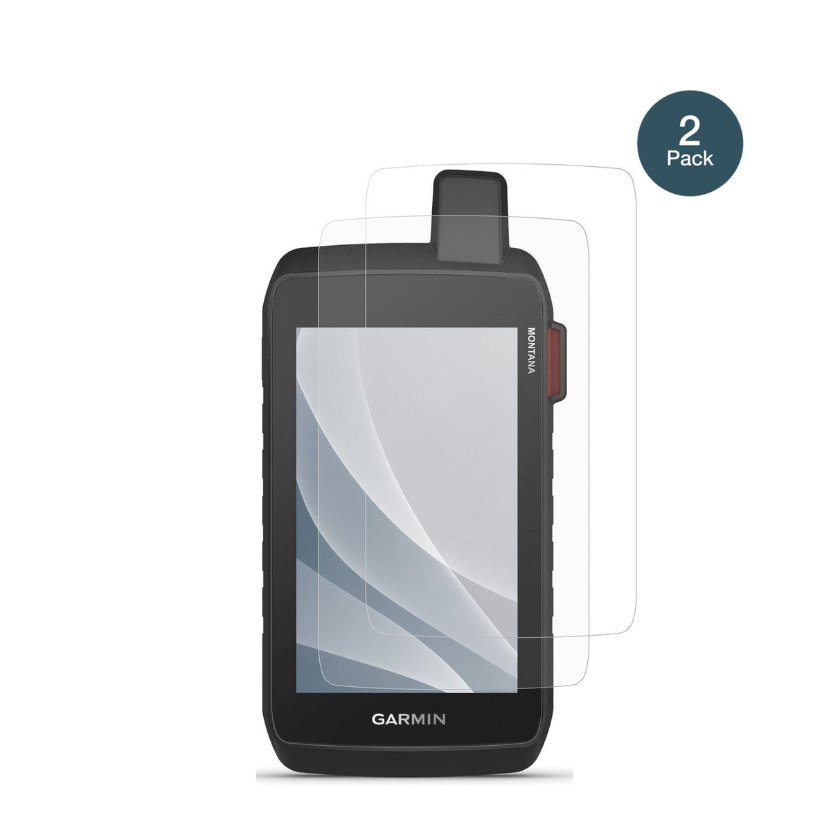 GarminMontana 760i mit aufgebrachter dipos Panzerfolie, die lästige Fingerabdrücke minimiert