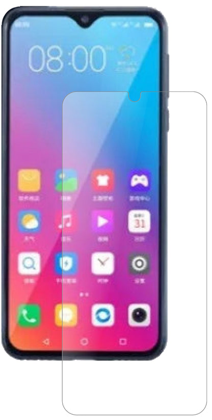 GioneeSteel 5 mit aufgebrachter dipos Panzerfolie, die lästige Fingerabdrücke minimiert