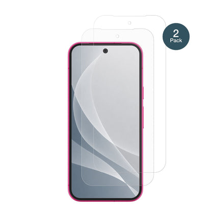 GooglePixel 11 mit aufgebrachter dipos Panzerfolie, die lästige Fingerabdrücke minimiert