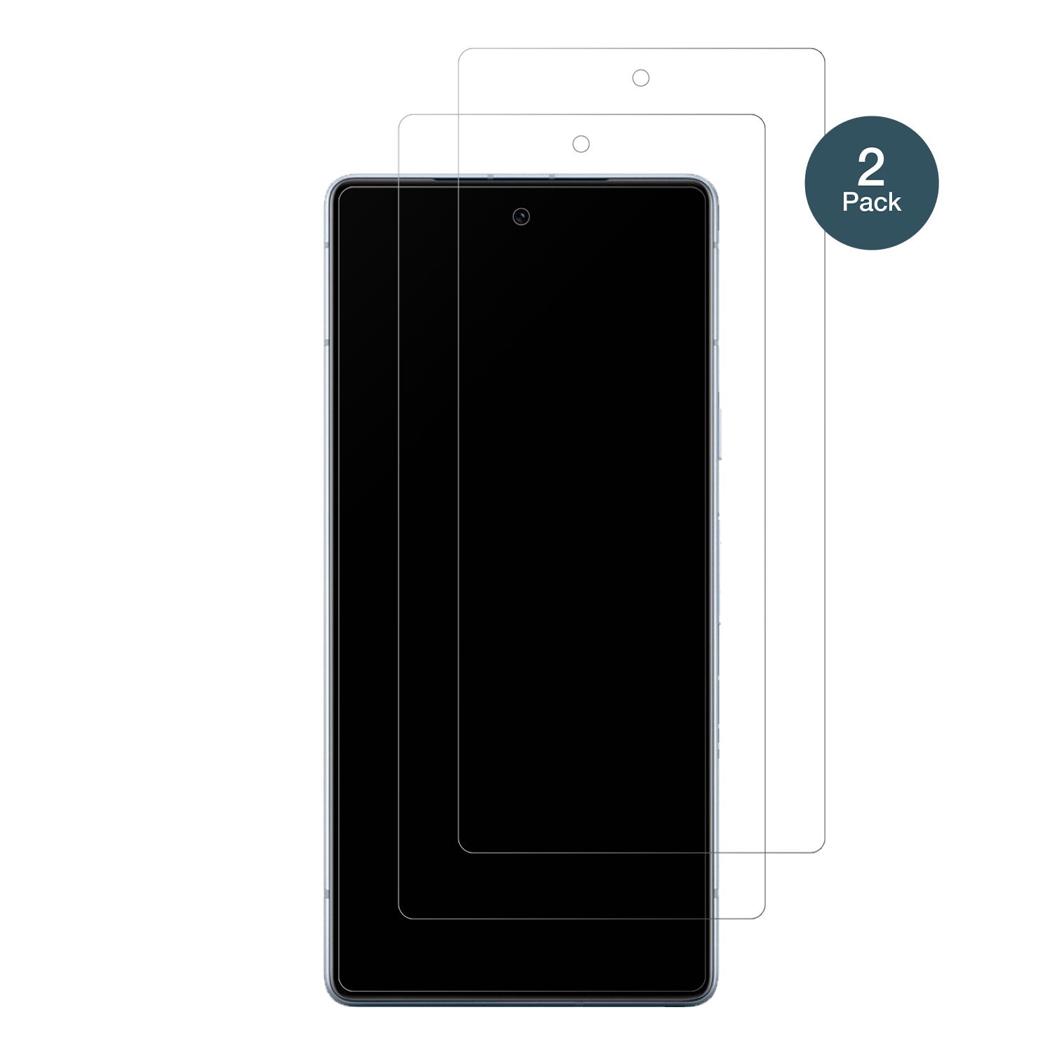 GooglePixel 7a mit aufgebrachter dipos Panzerfolie, die lästige Fingerabdrücke minimiert