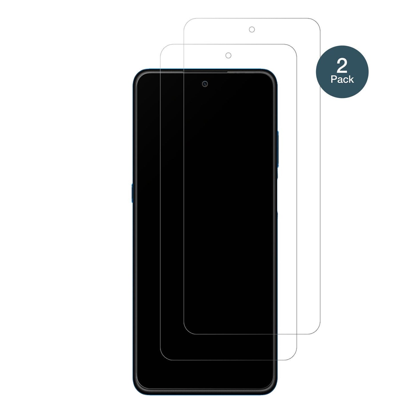 HisenseInfinity H60 Lite mit aufgebrachter dipos Panzerfolie, die lästige Fingerabdrücke minimiert