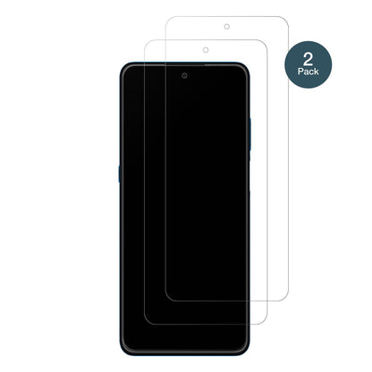 HisenseInfinity H60 Lite mit aufgebrachter dipos Panzerfolie, die lästige Fingerabdrücke minimiert