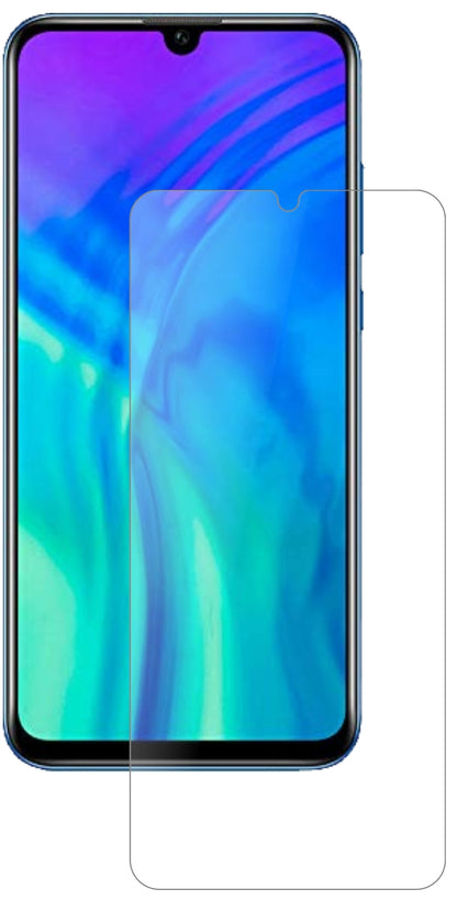 Honor20 lite mit aufgebrachter dipos Panzerfolie, die lästige Fingerabdrücke minimiert