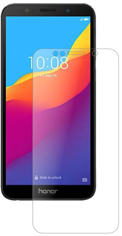 Honor7S 51092MPY mit aufgebrachter dipos Panzerfolie, die lästige Fingerabdrücke minimiert