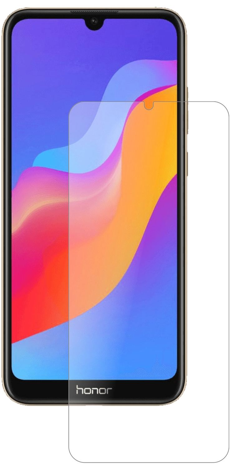 Honor8A mit aufgebrachter dipos Panzerfolie, die lästige Fingerabdrücke minimiert