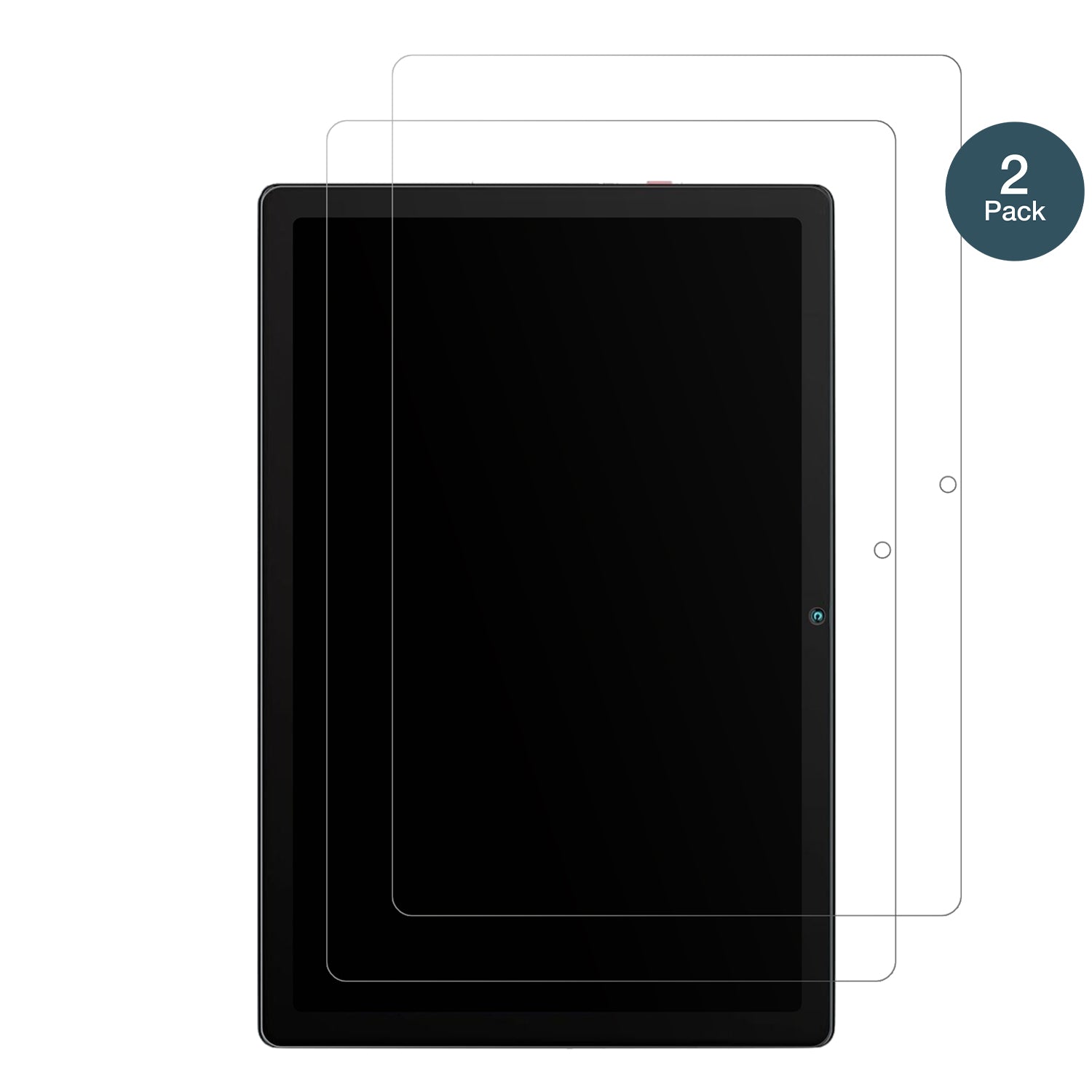 HotLightTablet 10 Zoll mit aufgebrachter dipos Panzerfolie, die lästige Fingerabdrücke minimiert