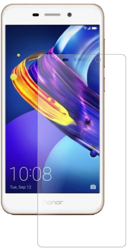 HuaweiHonor 6C Pro mit aufgebrachter dipos Panzerfolie, die lästige Fingerabdrücke minimiert