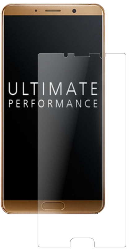 HuaweiMate 10 mit aufgebrachter dipos Panzerfolie, die lästige Fingerabdrücke minimiert