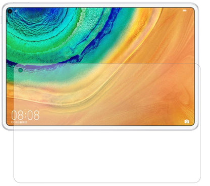 HuaweiMatePad Pro mit aufgebrachter dipos Panzerfolie, die lästige Fingerabdrücke minimiert