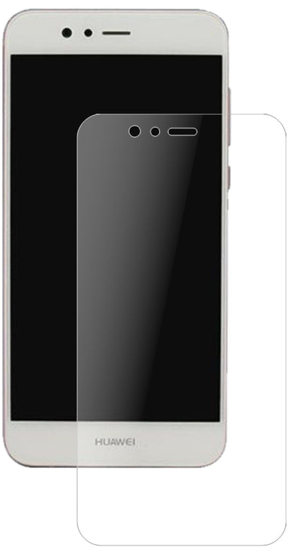 HuaweiNova 2 Plus mit aufgebrachter dipos Panzerfolie, die lästige Fingerabdrücke minimiert