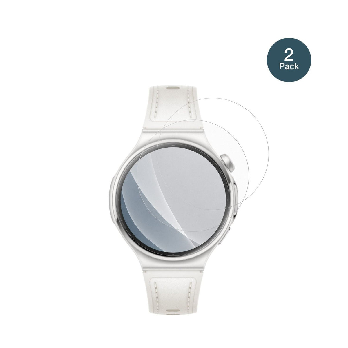 2x Screen Protector for Huawei Watch 6 42mm matte Flexible Glass 9H dipos