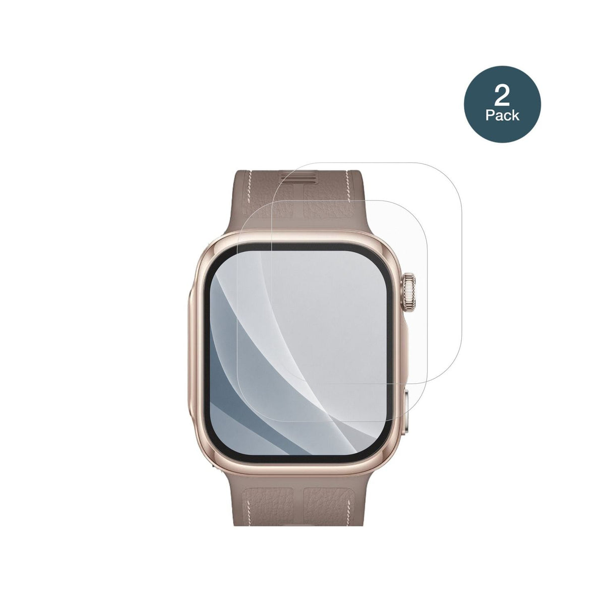 HuaweiWatch D3 mit aufgebrachter dipos Panzerfolie, die lästige Fingerabdrücke minimiert