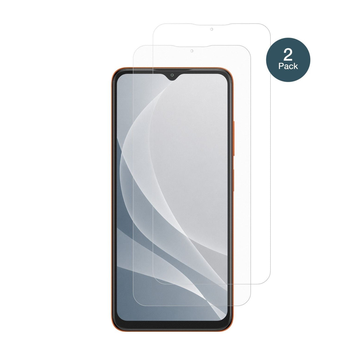 2x Screen Protector for Itel A300C matte Flexible Glass 9H dipos
