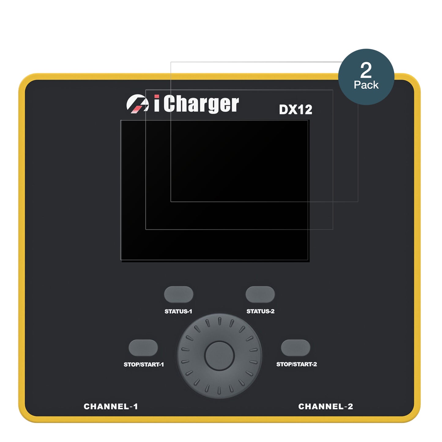 JunsiiCharger DX12 mit aufgebrachter dipos Panzerfolie, die lästige Fingerabdrücke minimiert