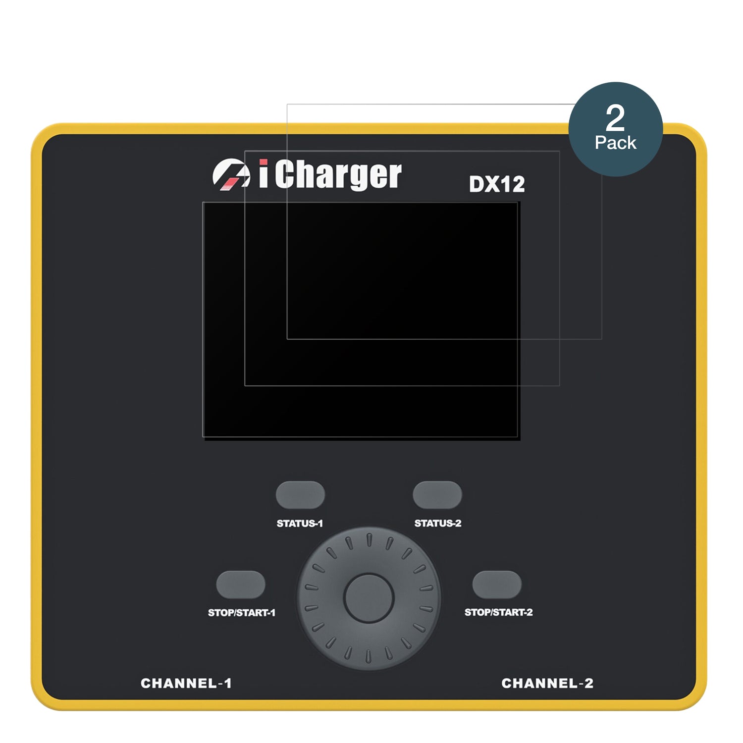 JunsiiCharger DX12 mit aufgebrachter dipos Panzerfolie, die lästige Fingerabdrücke minimiert