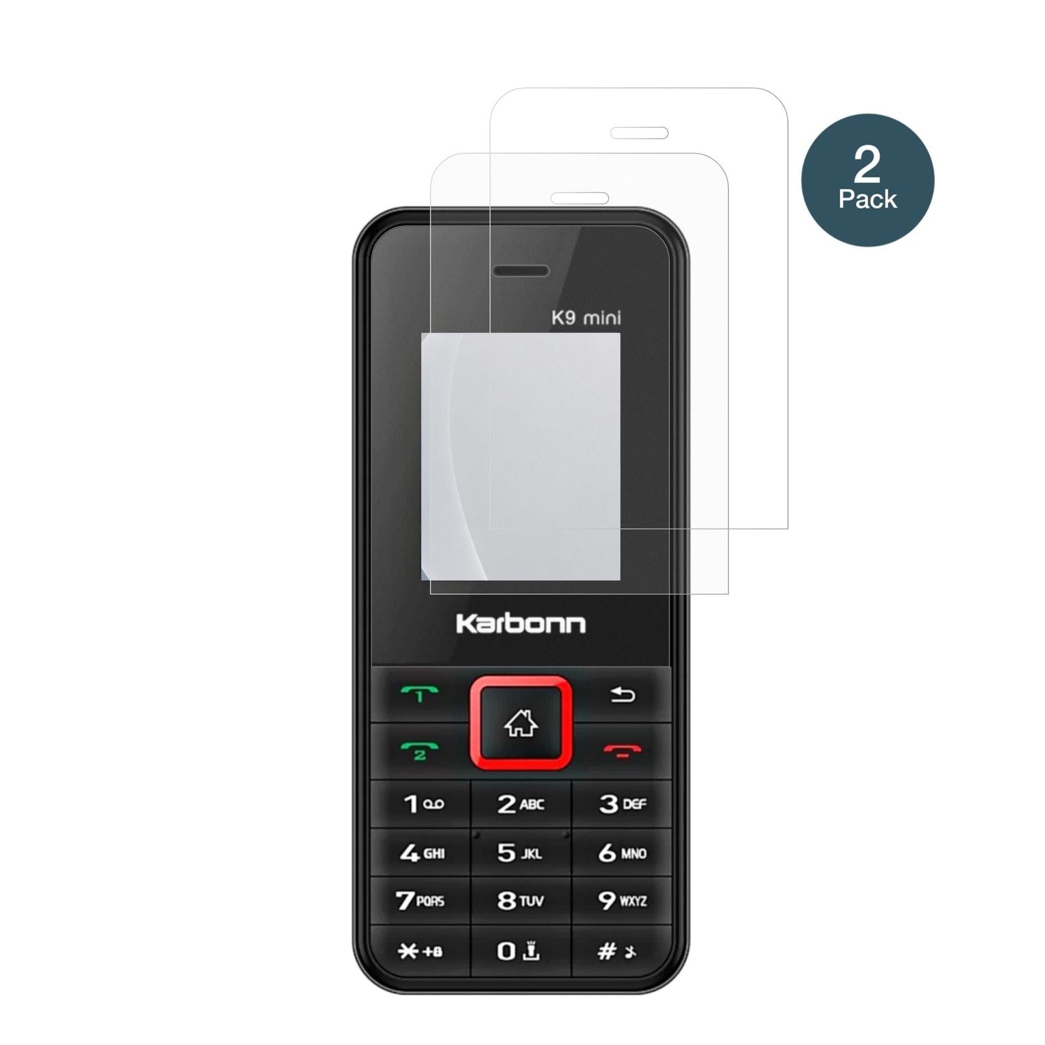 KarbonnK9 Mini mit aufgebrachter dipos Panzerfolie, die lästige Fingerabdrücke minimiert