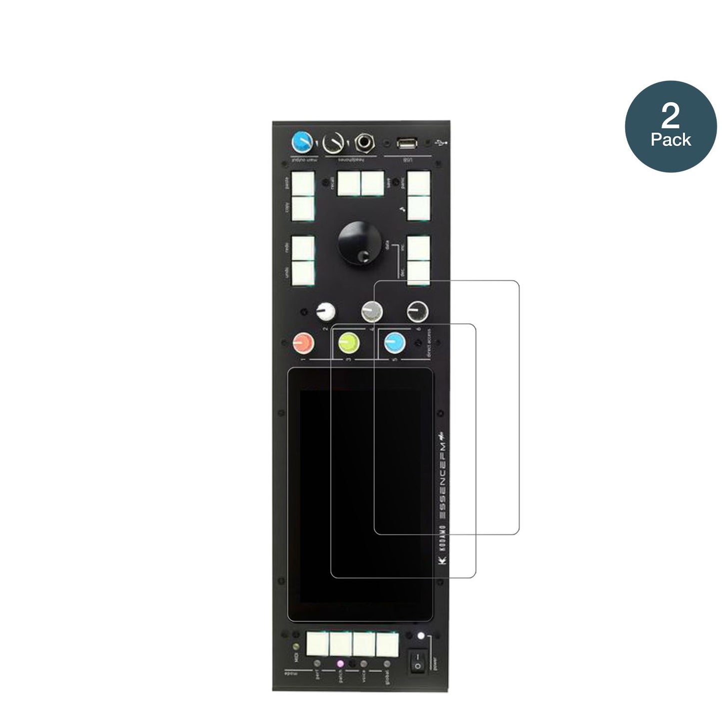 KodamoEssenceFM MKII mit aufgebrachter dipos Panzerfolie, die lästige Fingerabdrücke minimiert