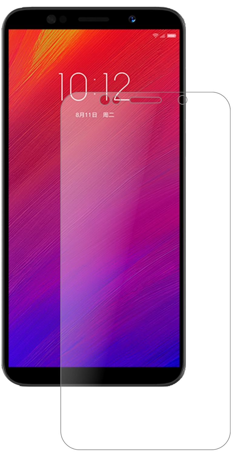 LenovoA5 mit aufgebrachter dipos Panzerfolie, die lästige Fingerabdrücke minimiert
