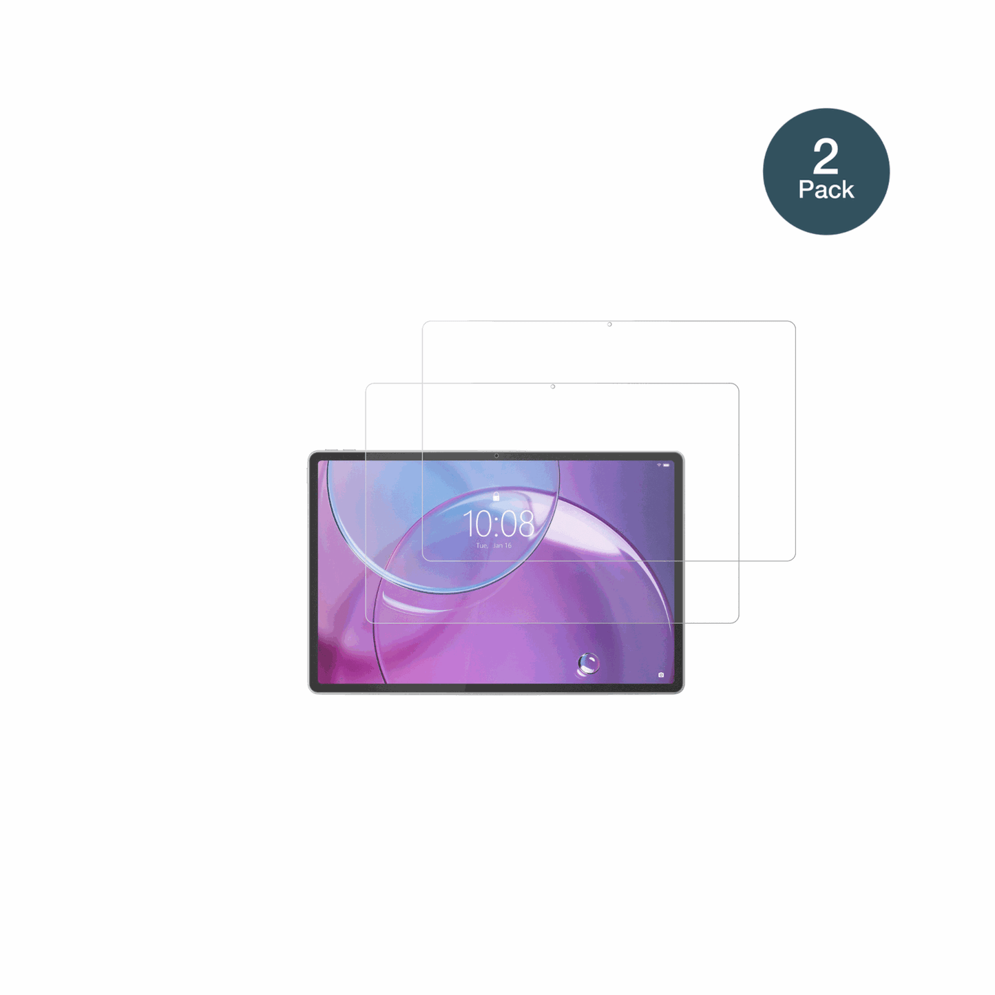 LenovoIdea Tab Pro Gen 2 13 Zoll mit aufgebrachter dipos Panzerfolie, die lästige Fingerabdrücke minimiert