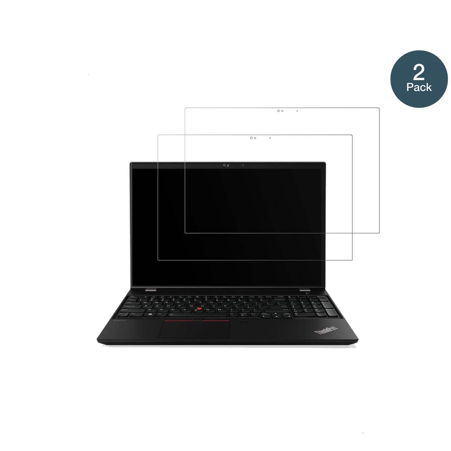 LenovoThinkpad T15 mit aufgebrachter dipos Panzerfolie, die lästige Fingerabdrücke minimiert