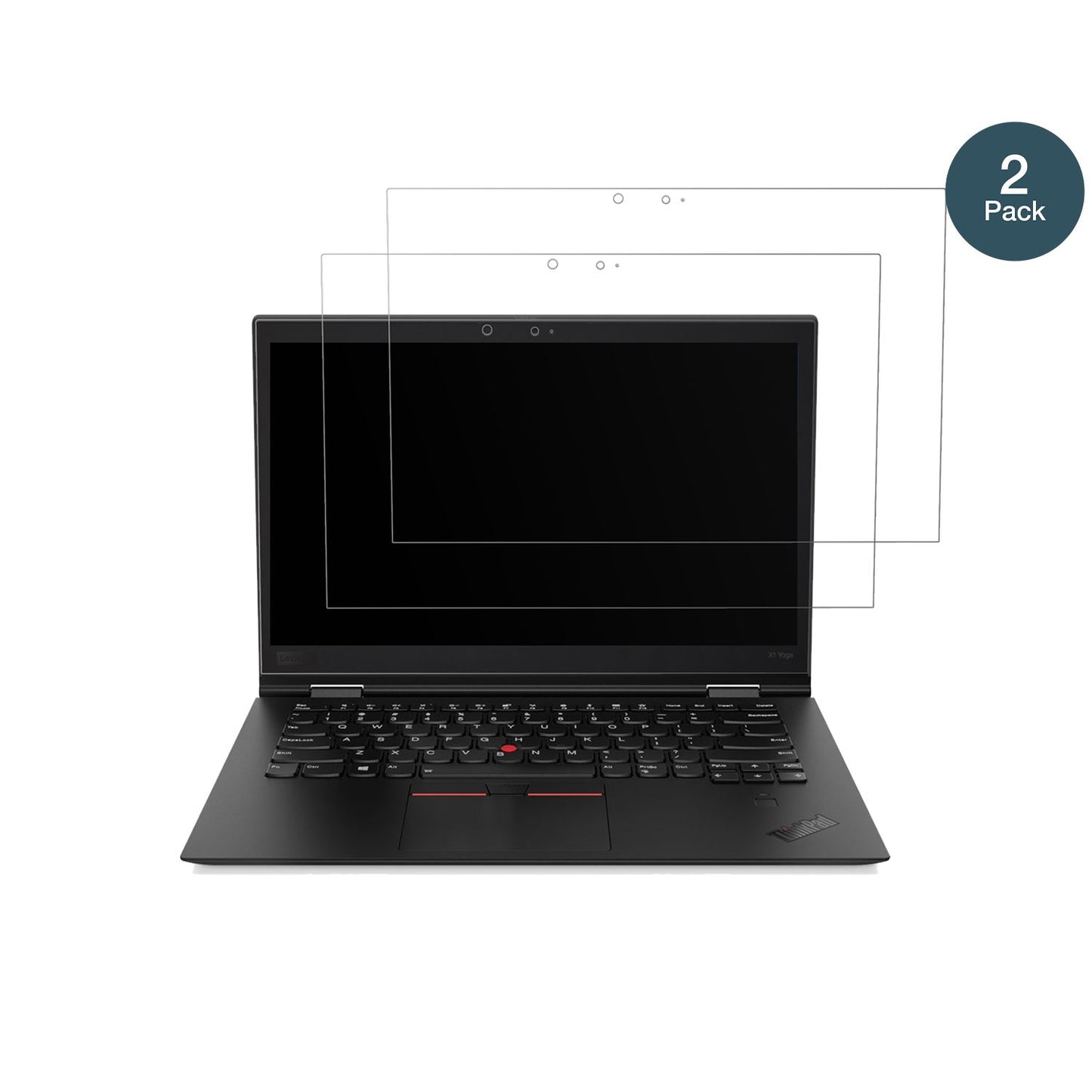 LenovoX1 Yoga Tablet Gen 3 20LES 14 Zoll mit aufgebrachter dipos Panzerfolie, die lästige Fingerabdrücke minimiert