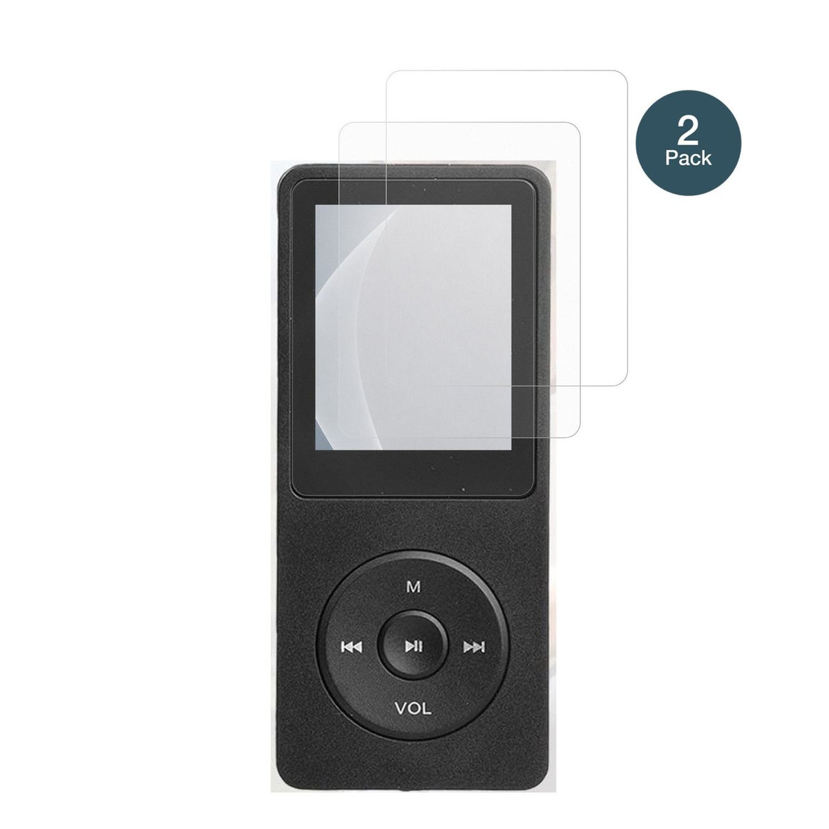 2x Screen Protector for LEVMEK GS-black mp3 matte Flexible Glass 9H dipos