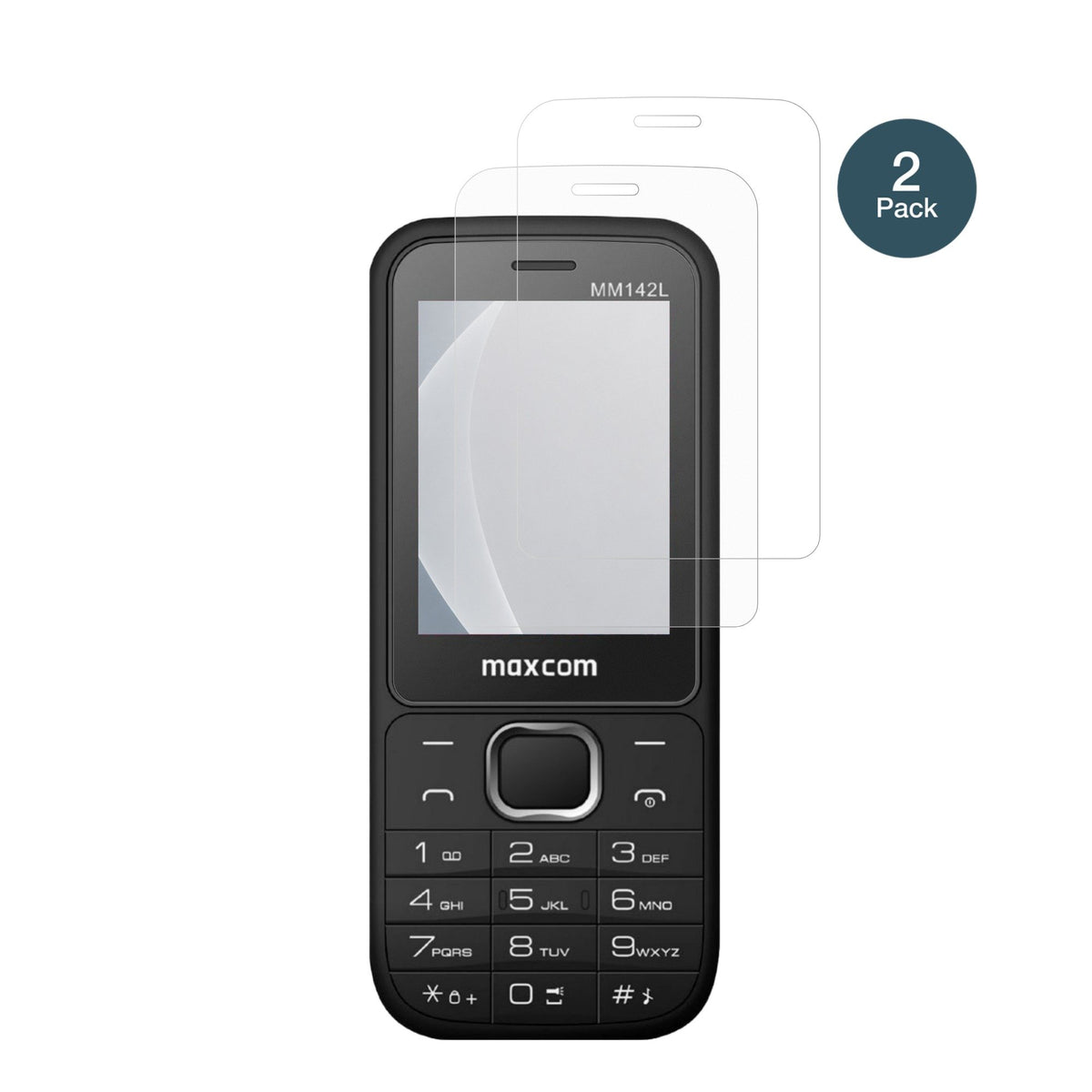 2x Screen Protector for MaxCom MM142L matte Flexible Glass 9H dipos