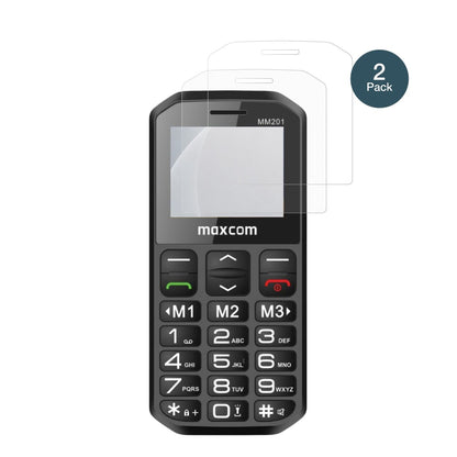 2x Screen Protector for MaxCom MM201 matte Flexible Glass 9H dipos