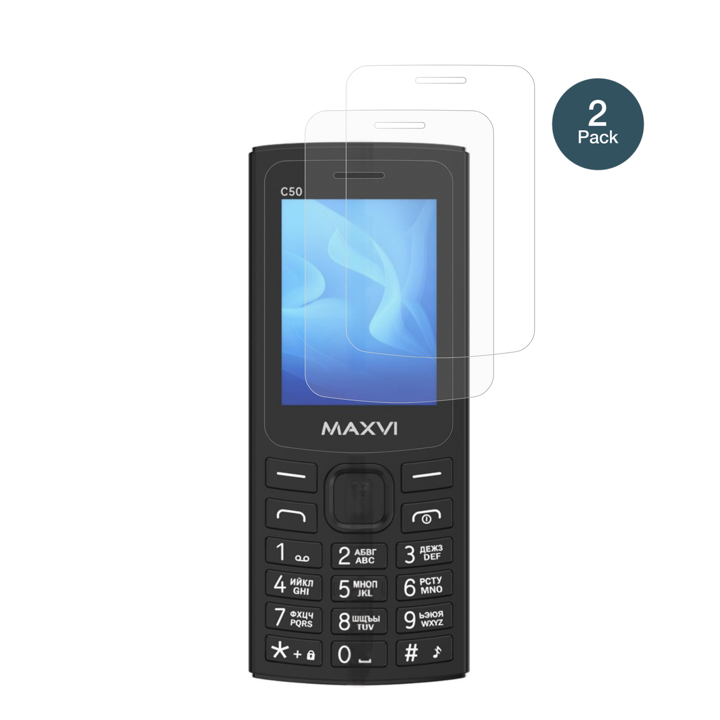MaxviC50 mit aufgebrachter dipos Panzerfolie, die lästige Fingerabdrücke minimiert