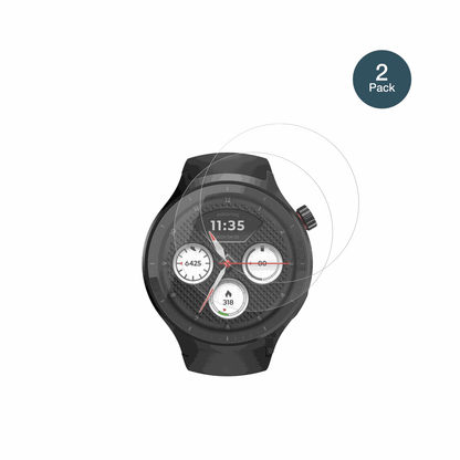 MotorolaMoto Watch 2026 1.43 Zoll mit aufgebrachter dipos Panzerfolie, die lästige Fingerabdrücke minimiert