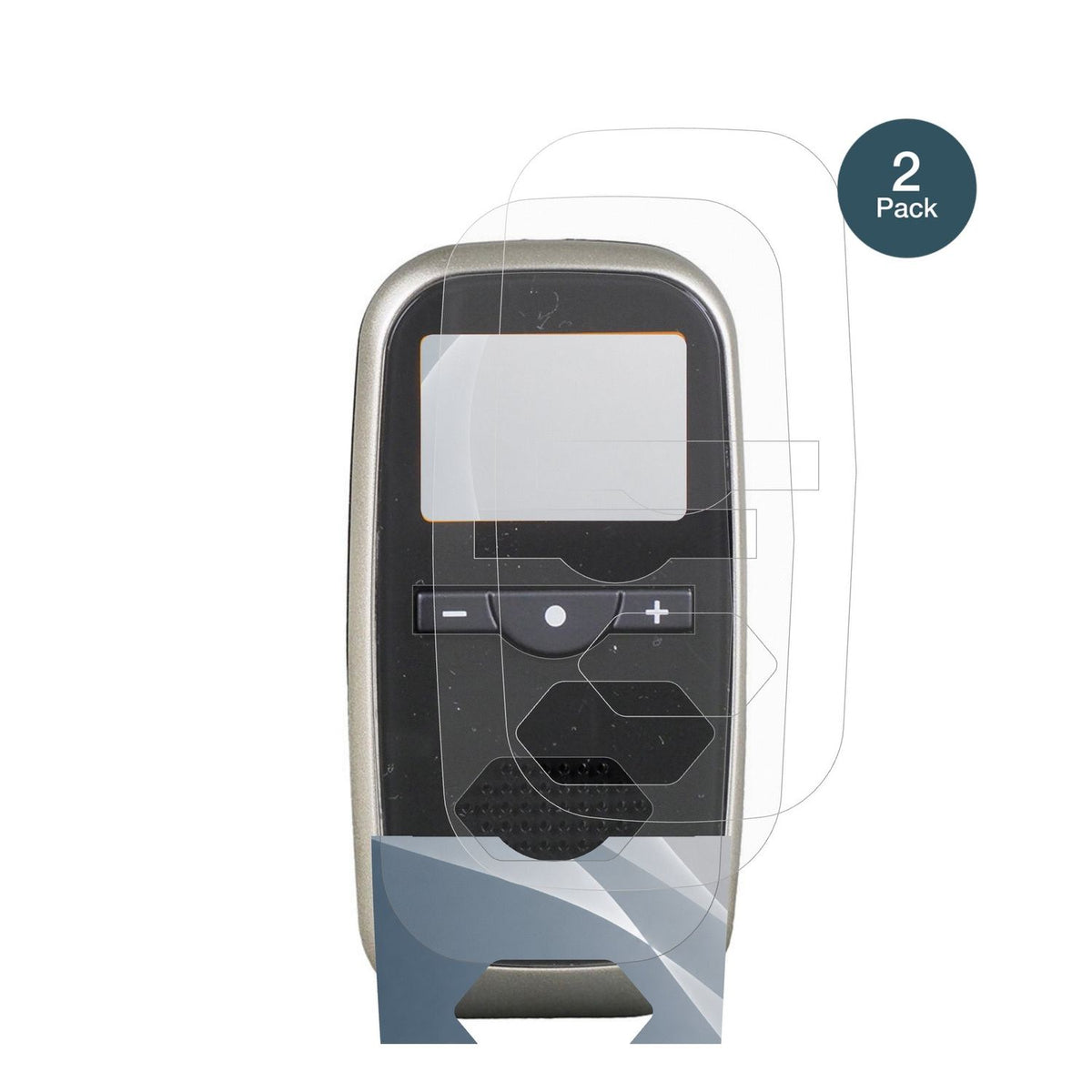 NeonateBC-5800D mit aufgebrachter dipos Panzerfolie, die lästige Fingerabdrücke minimiert