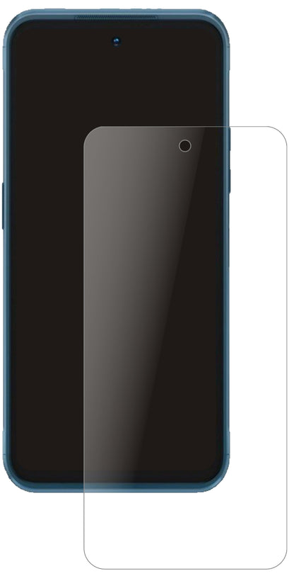 NokiaXR20 mit aufgebrachter dipos Panzerfolie, die lästige Fingerabdrücke minimiert