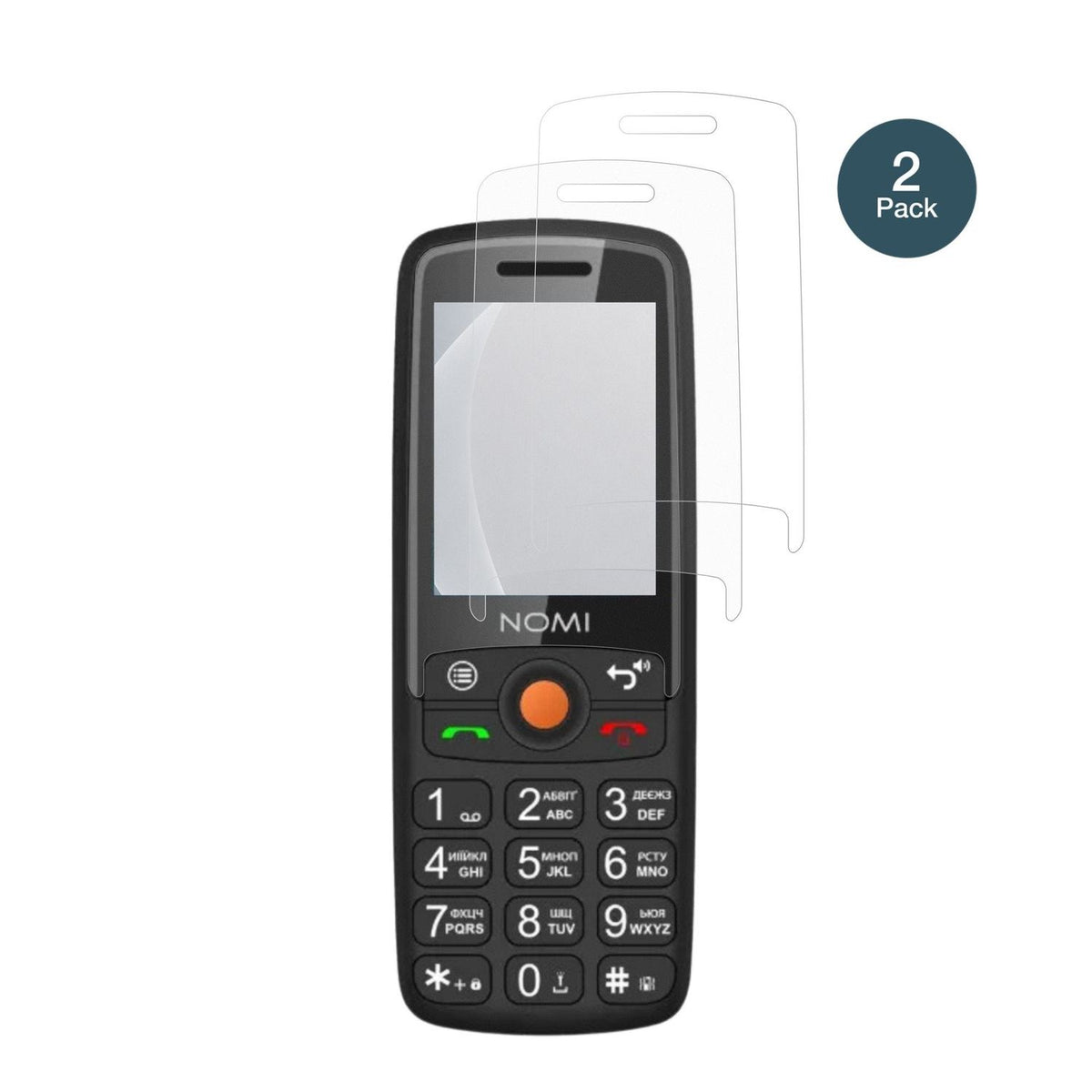 2x Screen Protector for Nomi i2440 matte Flexible Glass 9H dipos