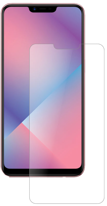 OppoA5 mit aufgebrachter dipos Panzerfolie, die lästige Fingerabdrücke minimiert