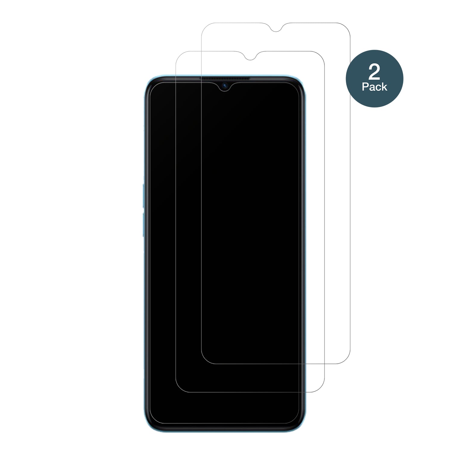 OppoA57 5G mit aufgebrachter dipos Panzerfolie, die lästige Fingerabdrücke minimiert